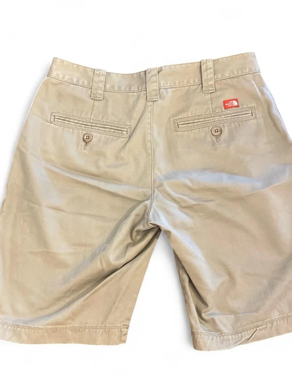 The North Face women’s khaki shorts size 4 #outdoor #hiking